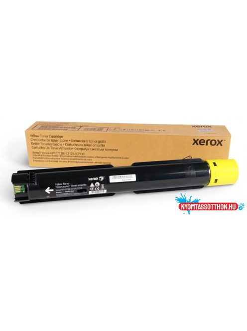 Xerox C7120,C7125 Toner Yellow 18.500 oldalra