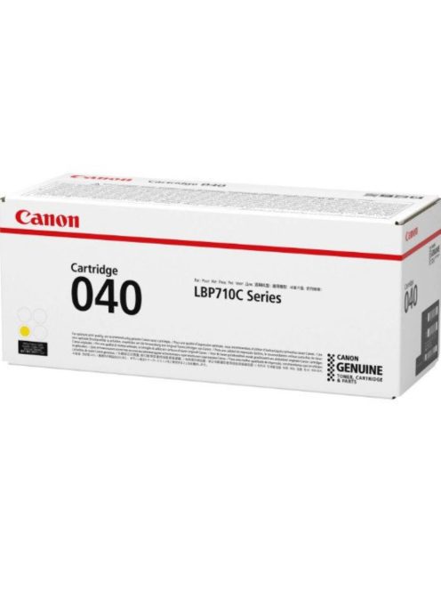 Canon CRG040 Toner Yellow /eredeti/ LBP710/712 5.400 oldal