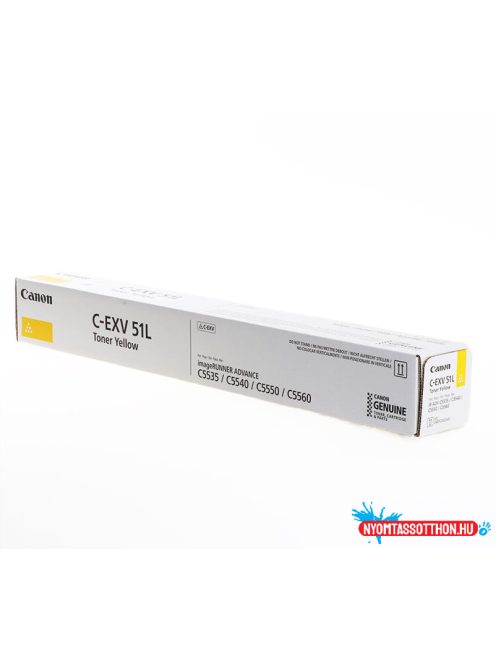 Canon C-EXV 51-L toner Yellow (Eredeti)