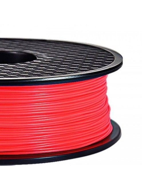 3D FILAMENT CM 1,75 mm ABS  sötétben világító Glow-in-Dark piros 1000g 1kg