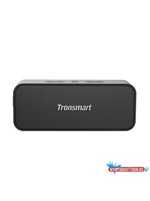 Tronsmart T2+ upgraded (20W,hord, IPX7), Fekete, hangszóró