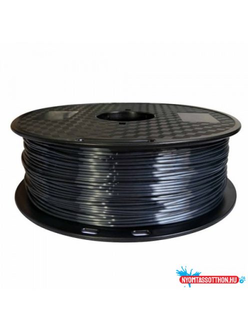 3D FILAMENT CM 1,75 mm polymer silk selyem fekete 1000g 1kg