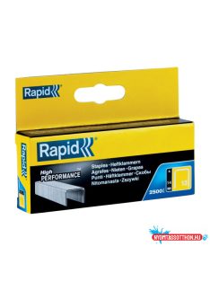 Rapid 13/14 tűzőkapocs horganyzott, 2500db/doboz