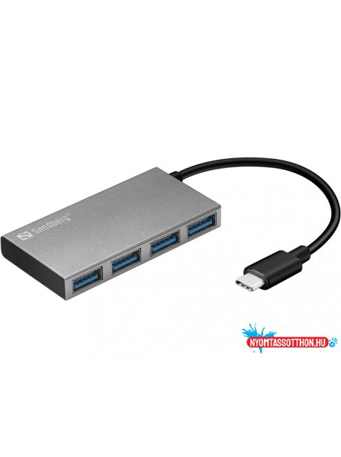 Sandberg USB-C to 4 xUSB 3.0 Pocket Hub