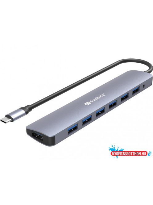 Sandberg USB-C to 7 x USB 3.0 Hub