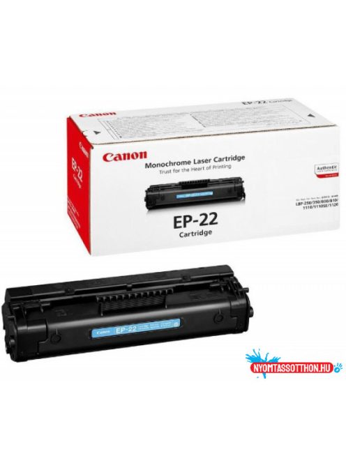 Canon EP-22 Toner Black 2.000 oldal kapacitás