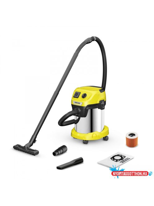 Karcher WD 3 P S V-17/4/20 EU Száraz-nedves porszívó