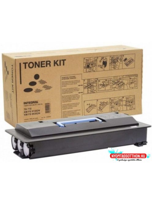 KYOCERA TK710 toner 40000 oldal Intergal (utángyártott)