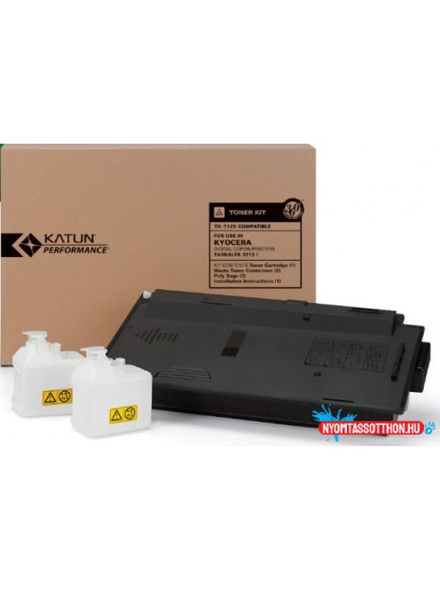 KYOCERA TK7125 toner 20.000 oldal* Katun (utángyártott)