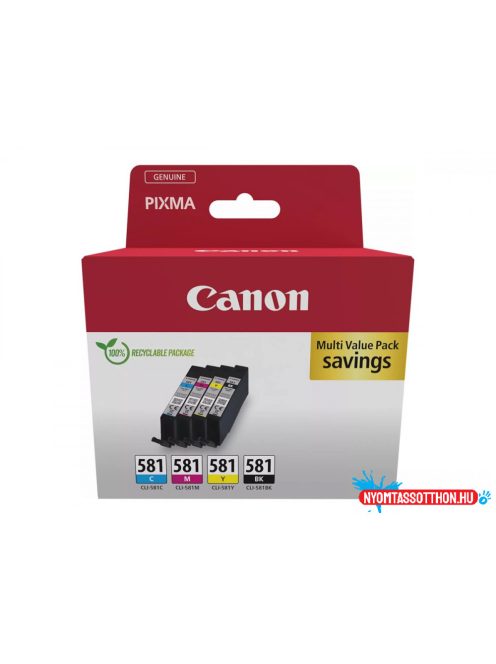 Canon CLI-581 Tintapatron Multipack 4x5,6 ml (Eredeti)