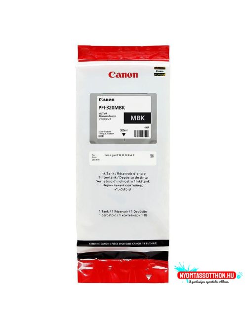 Canon PFI320 Matt Black tintapatron (Eredeti)