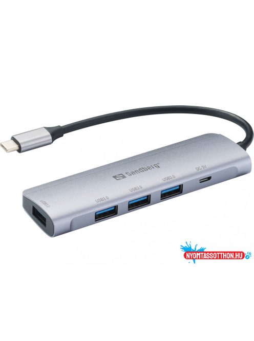 Sandberg USB-C to 4 x USB 3.0 Hub SAVER