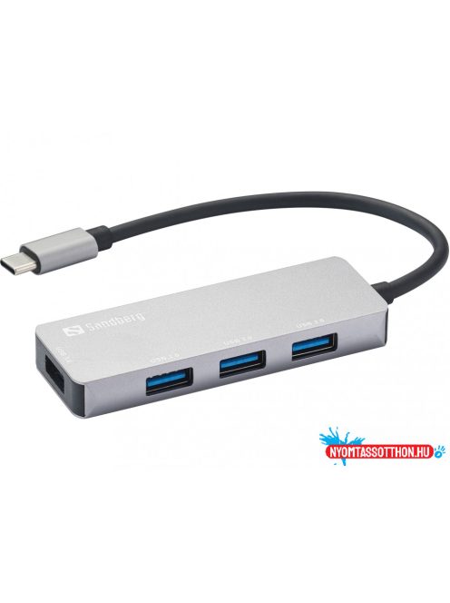 Sandberg USB-C Hub 1xUSB3.0+3x2.0 SAVER