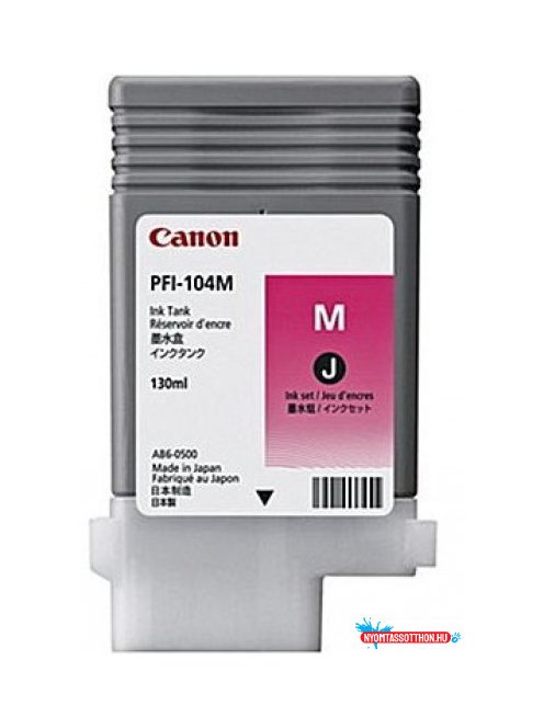 Canon PFI104 Magenta tintapatron (Eredeti)