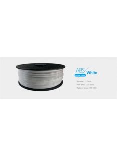 3D FILAMENT 1,75mm ABS Fehér (1kg-os tekercs)