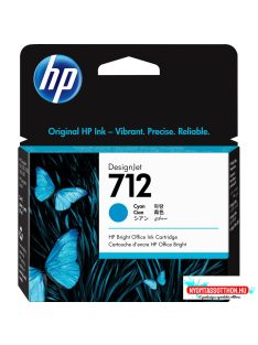 HP 3ED67A Patron Cy 29ml No.712 (Eredeti)