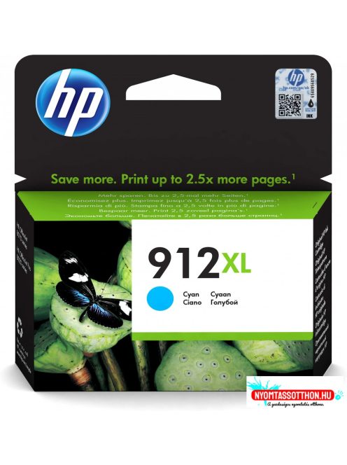 HP 3YL81AE Patron Cyan No.912XL (Eredeti)