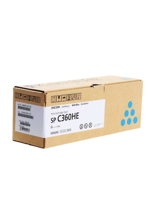 Ricoh SPC360HE Toner Cyan (Eredeti)