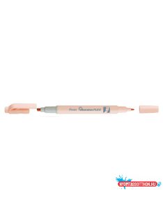   Szövegkiemelõ kétvégû 1/3,5mm, vágott és kúphegyû, Pentel pasztell narancssárga