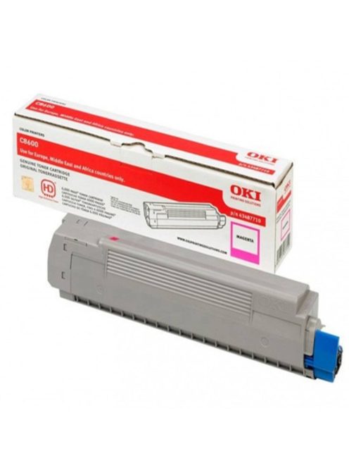 Oki C8600 Toner Magenta (Eredeti)