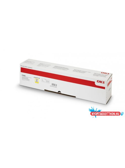 Oki C9655 Toner Sárga 22000 oldalra