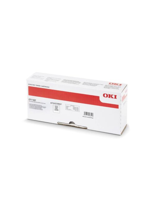 OKI C711WT Toner White (Eredeti)