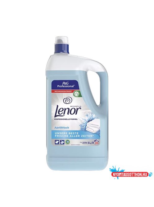 Öblítő koncentrátum 5000 ml Lenor Professional Spring Breeze