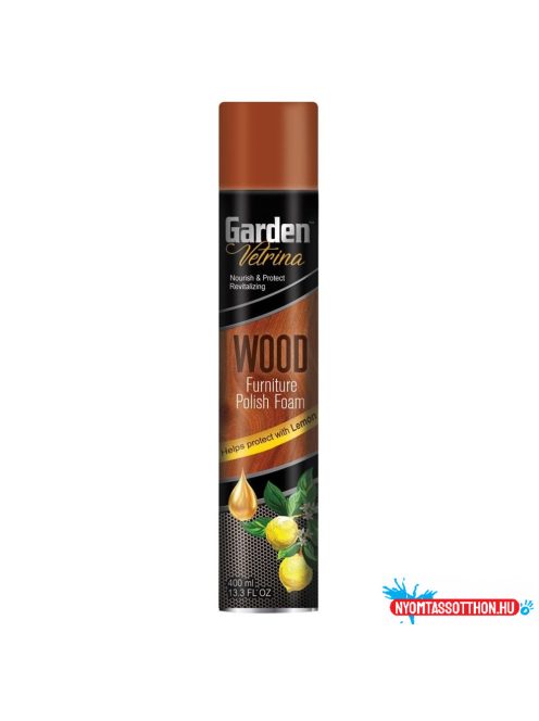 Bútorápoló aerosol 400 ml Garden Vetrina citrom