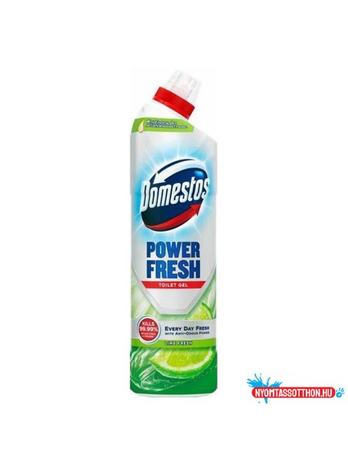 Wc tisztító gél 700 ml Domestos Power Fresh Lime