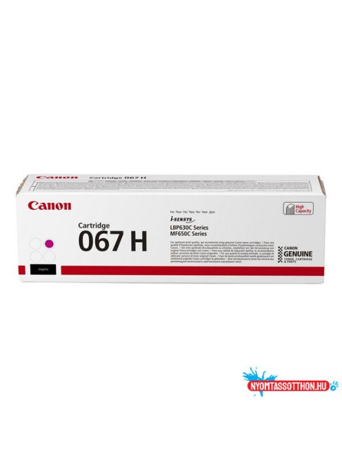 Canon CRG067H Toner Magenta 2,350 oldal kapacitás