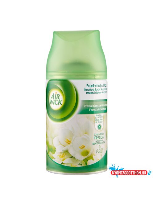 Légfrissítő spray utántöltő 250 ml AirWick Freshmatic Frézia&Jázmin