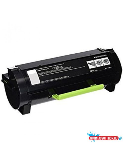 Utángyártott LEXMARK MS417 toner Black 8.500 oldal* kapacitás