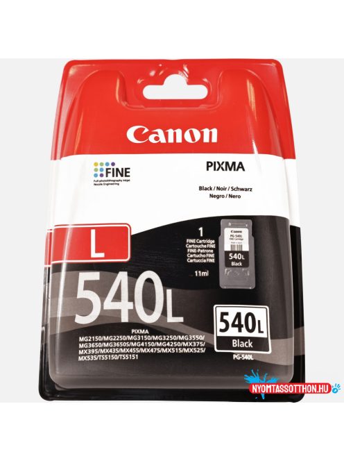 Canon PG-540L Tintapatron Black 11 ml