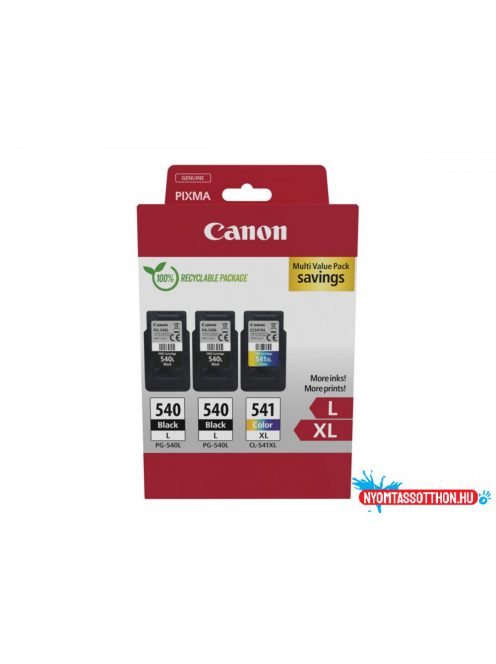 Canon PG-540Lx2 (2x11ml) + CL-541XL (1x15 ml) Multipack (Eredeti)