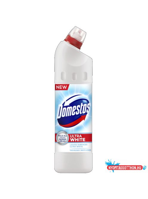 Fertőtlenítő hatású tisztítószer 750 ml Domestos White&Shine