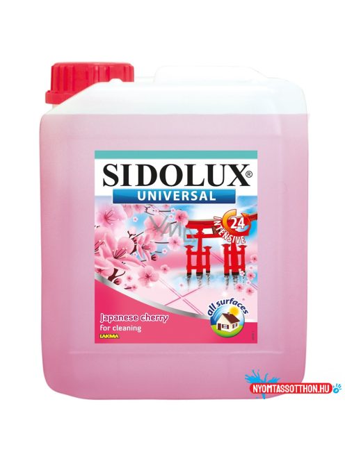 Általános tisztítószer 5 liter Sidolux Universal Soda Power Japán cseresznye