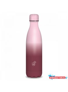 Ars Una duplafalú fémkulacs-500 ml - Burgundy-Pink