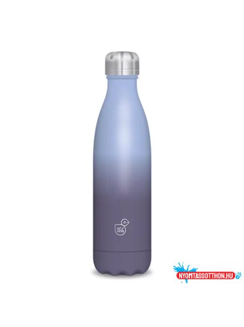 Ars Una duplafalú fémkulacs-500 ml - Purple-blue