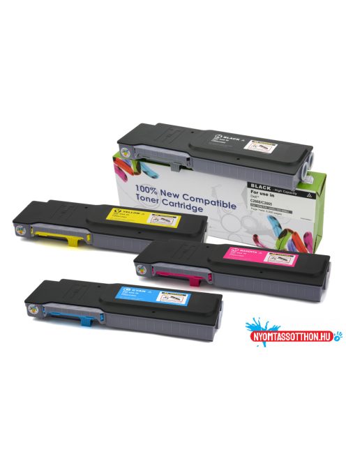 Utángyártott DELL C2660,2665 Toner Magenta 4.000 oldal* kapacitás CartridgeWeb