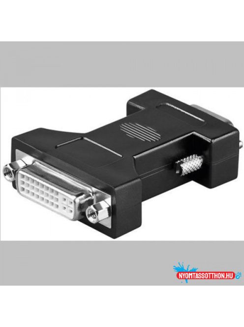 Goobay DVI-VGA adapter DVI F/HD15 M