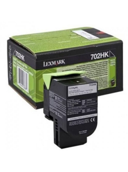 LEXMARK CS310,410 toner Black 4000 oldal 702HK