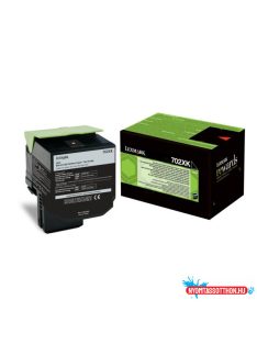   Lexmark CS510 Extra High Return Toner Black 8.000 oldal (Eredeti)70C2XK0