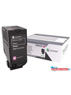   Lexmark CS/CX727/CS728 Toner Magenta 10.000 oldal (Eredeti) 75B0030