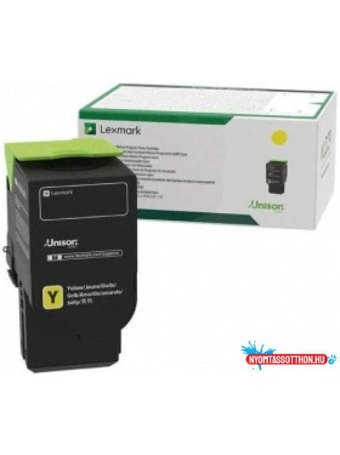 Lexmark CS531,632,CX532,635 Toner Yellow 11.700 oldal kapacitás