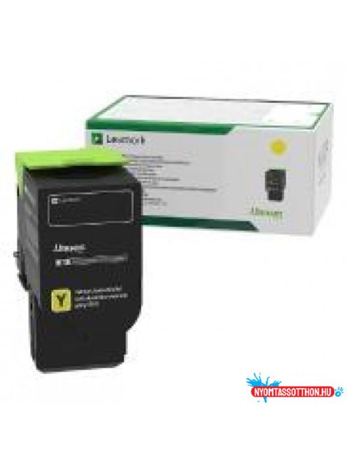 Lexmark CS/CX421 Yellow toner 1,4 K (Eredeti) (Eredeti) 78C20Y0