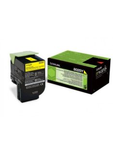   Lexmark CX310/410/510 Standard Return Toner Yellow 2.000 oldal (Eredeti) 80C2SY0