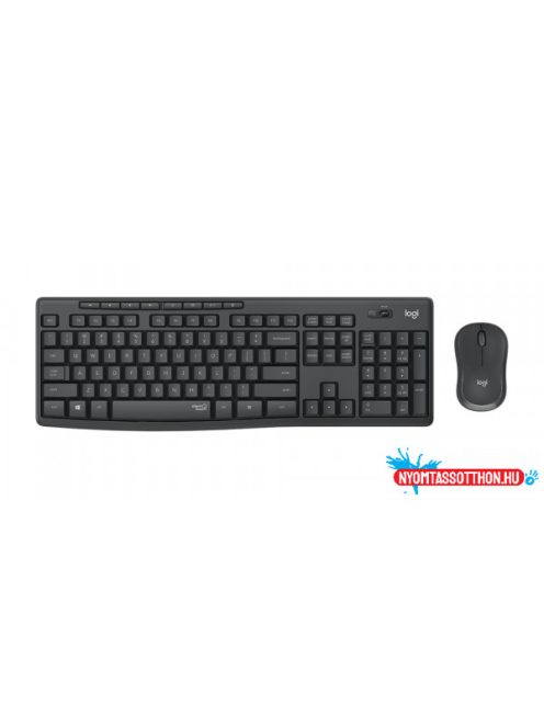 LOGITECH MK295 Wireless Billentyűzet+Egér fekete