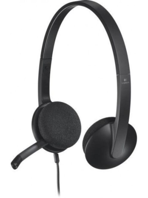 Logitech H340 USB headset fekete