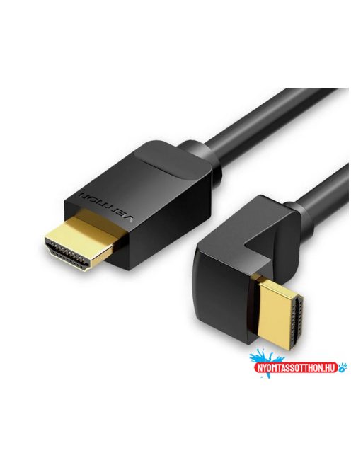 Vention HDMI, (90 Fokos, jobbra), 1,5m, kábel