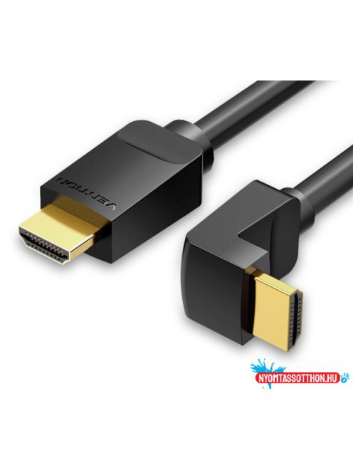 VENTION KÁBEL HDMI 90 Fokos, jobbra 2M